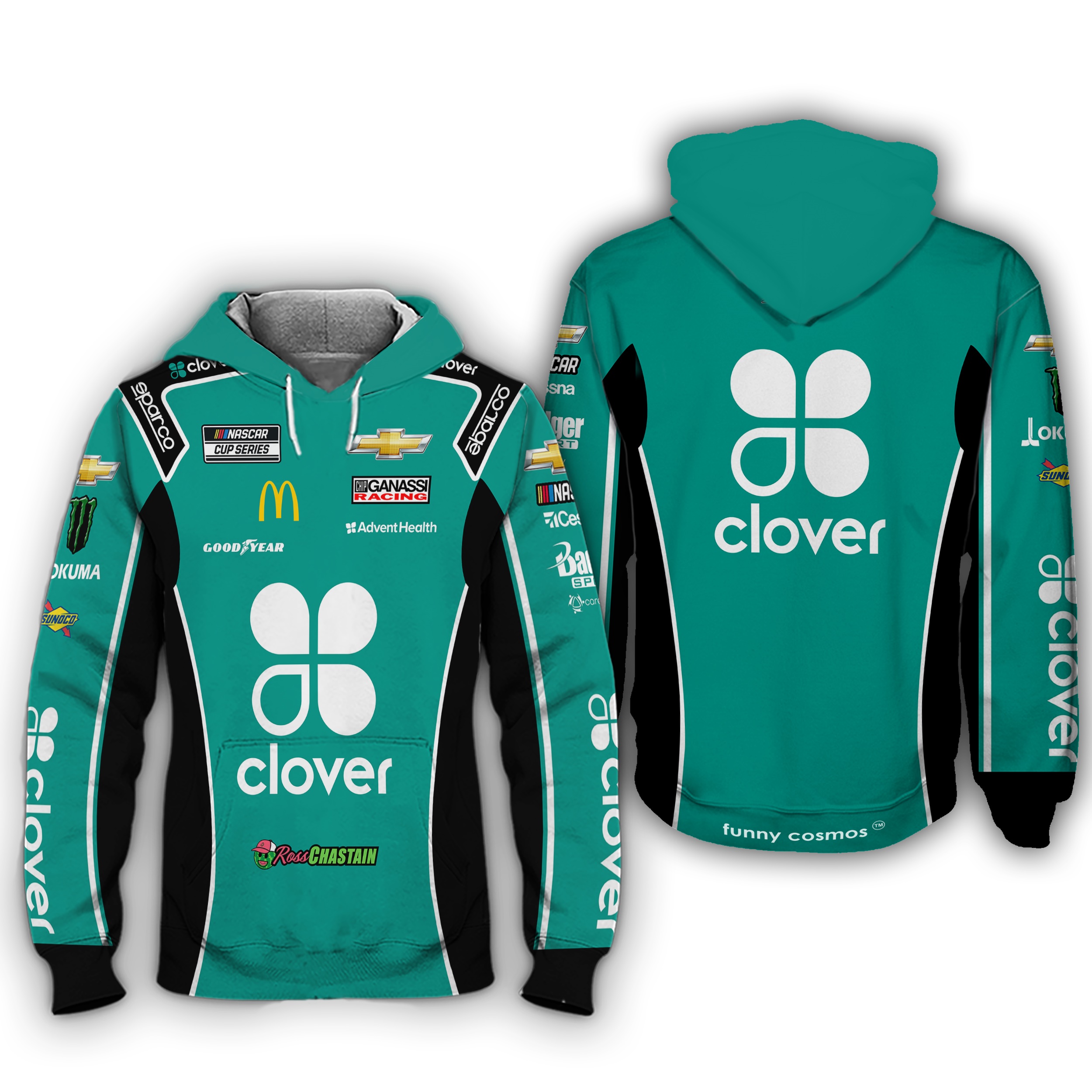 Ross Chastain Nascar 2022 Hoodie Racing Uniform Clothes Hoodie