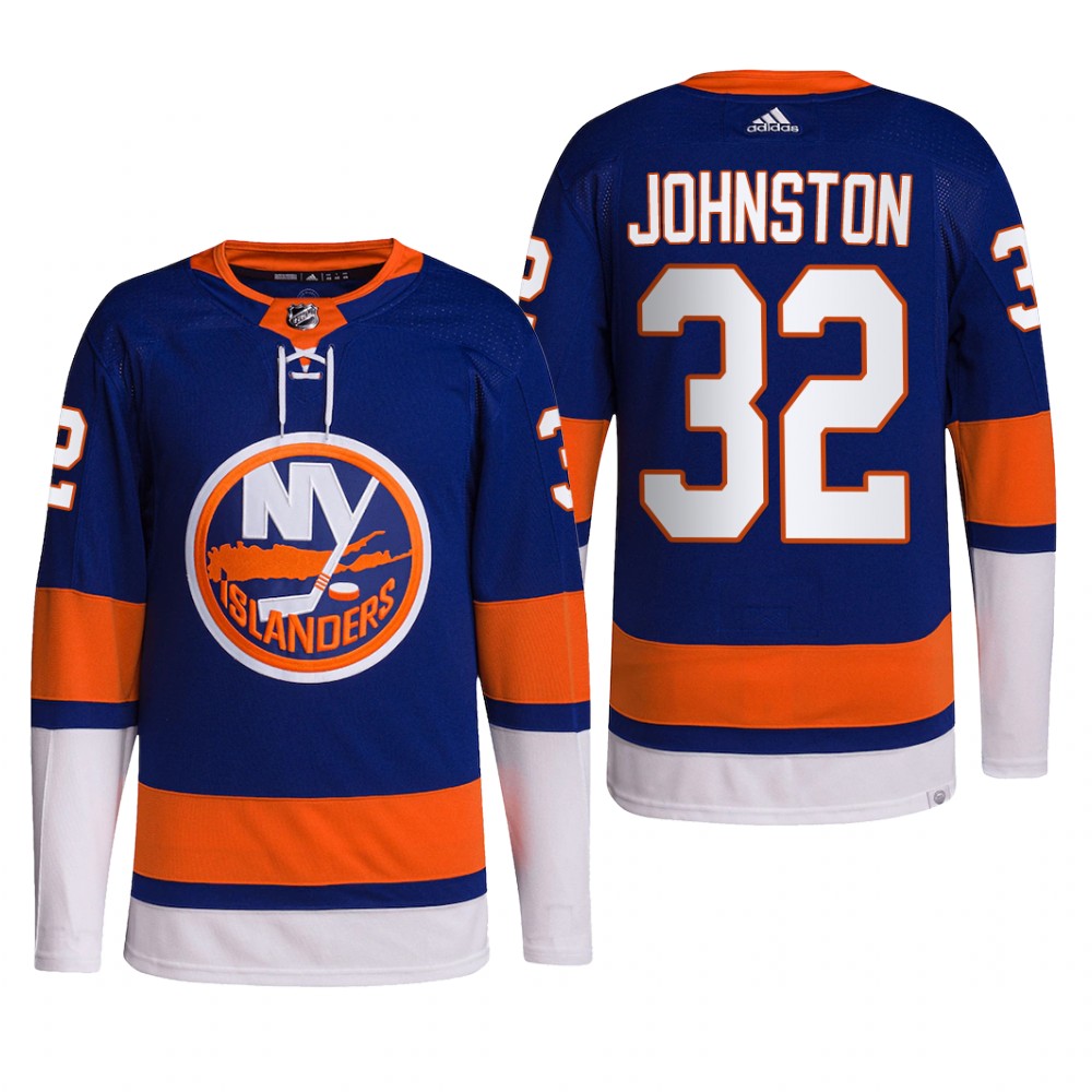 Ross Johnston New York Islanders Home Jersey 2022 Royal #32 Primegreen Pro Uniform