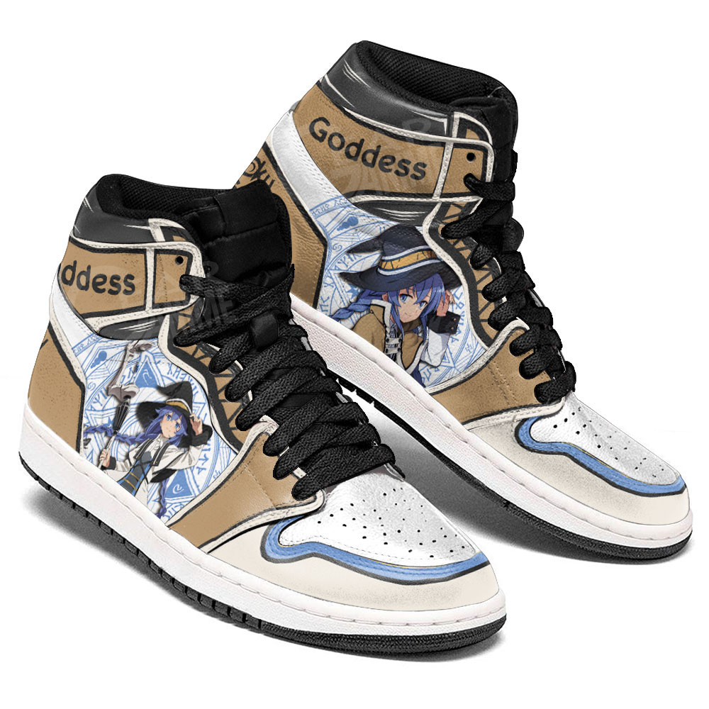 Roxy Migurdia JD1s Sneakers Mushoku Tensei Anime Shoes, Air Jordan Hightop