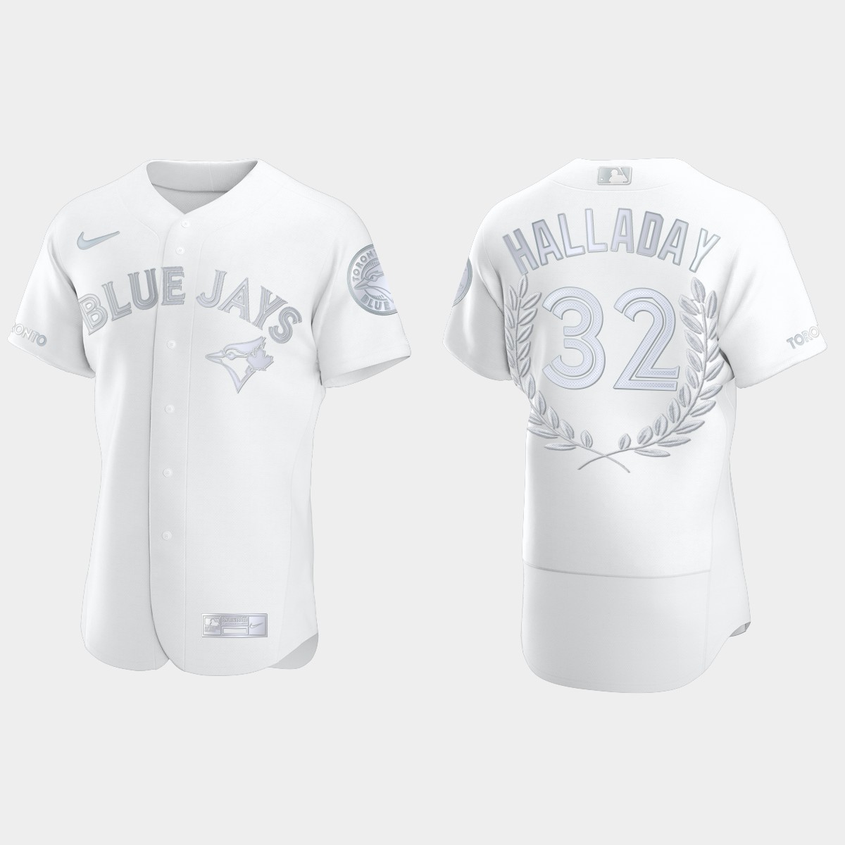 Roy Halladay #32 Toronto Blue Jays AL Cy Young Awards Collection Jersey - White