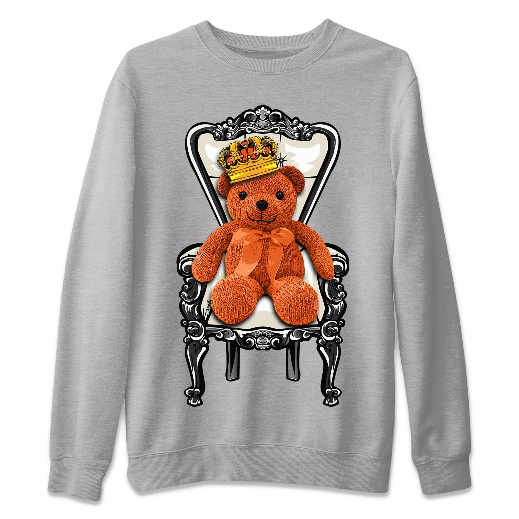 Royal Bear Unisex Sweater – Air Jordan 1 Shattered Backboard Away, Sneakers Matching Sweater