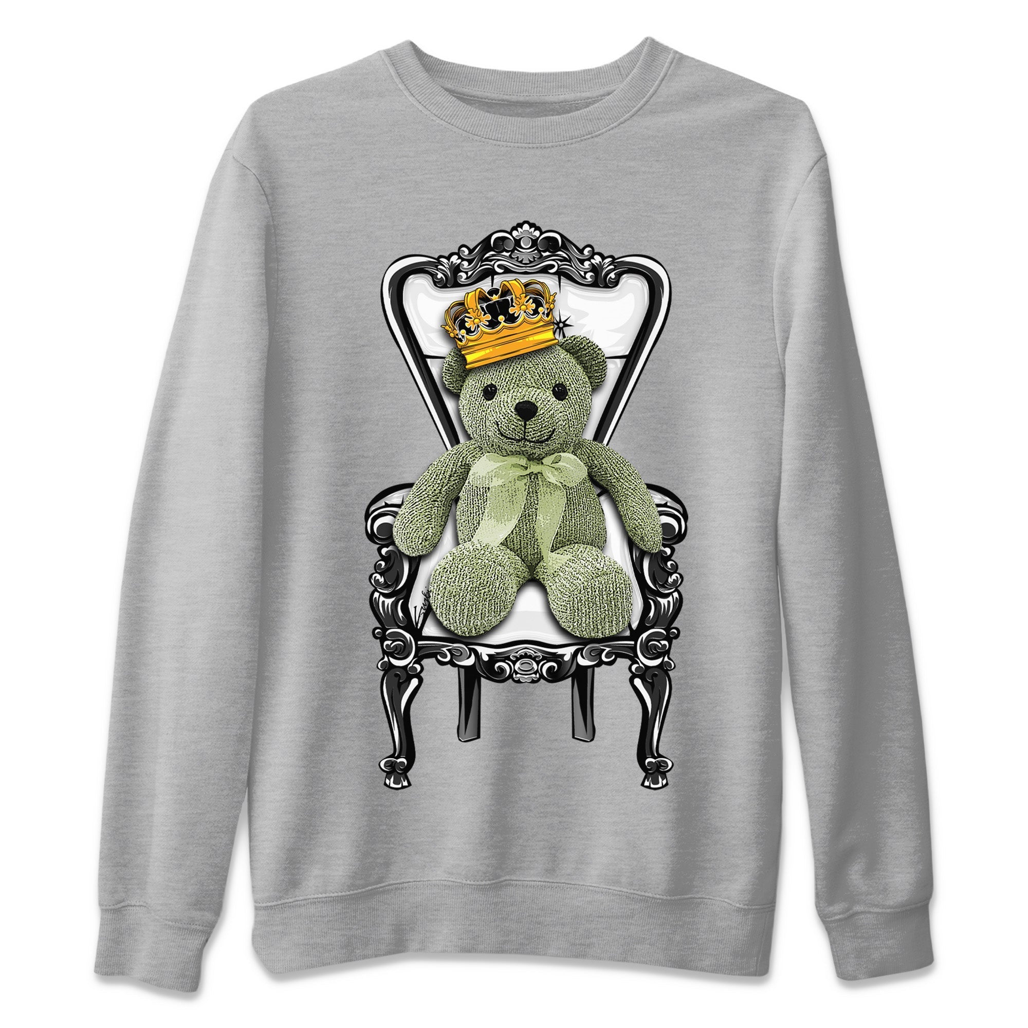 Royal Bear Unisex Sweater – Air Jordan 4 Seafoam, Sneakers Matching Sweater