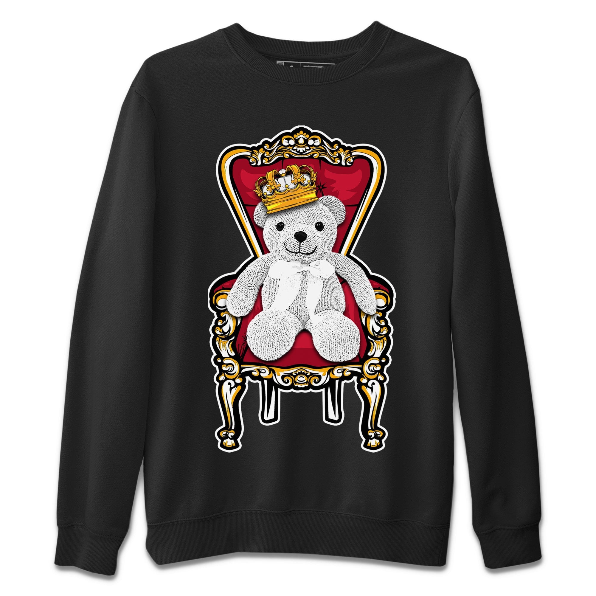 Royal Bear Unisex Sweater – Air Jordan 7 Cardinal, Sneakers Matching Sweater