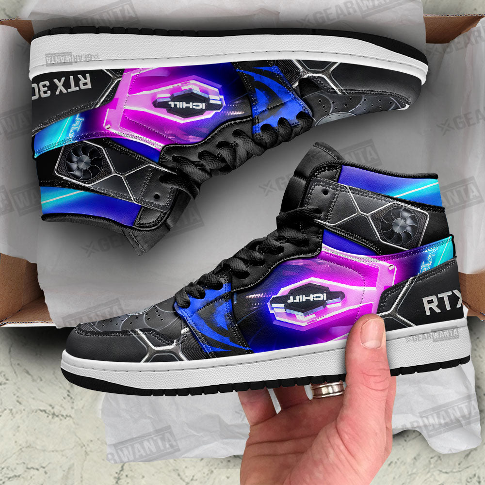 RTX 3080 Gaming Shoes JD Sneakers Shoes For Fans Sneakers, Air Jordan Hightop