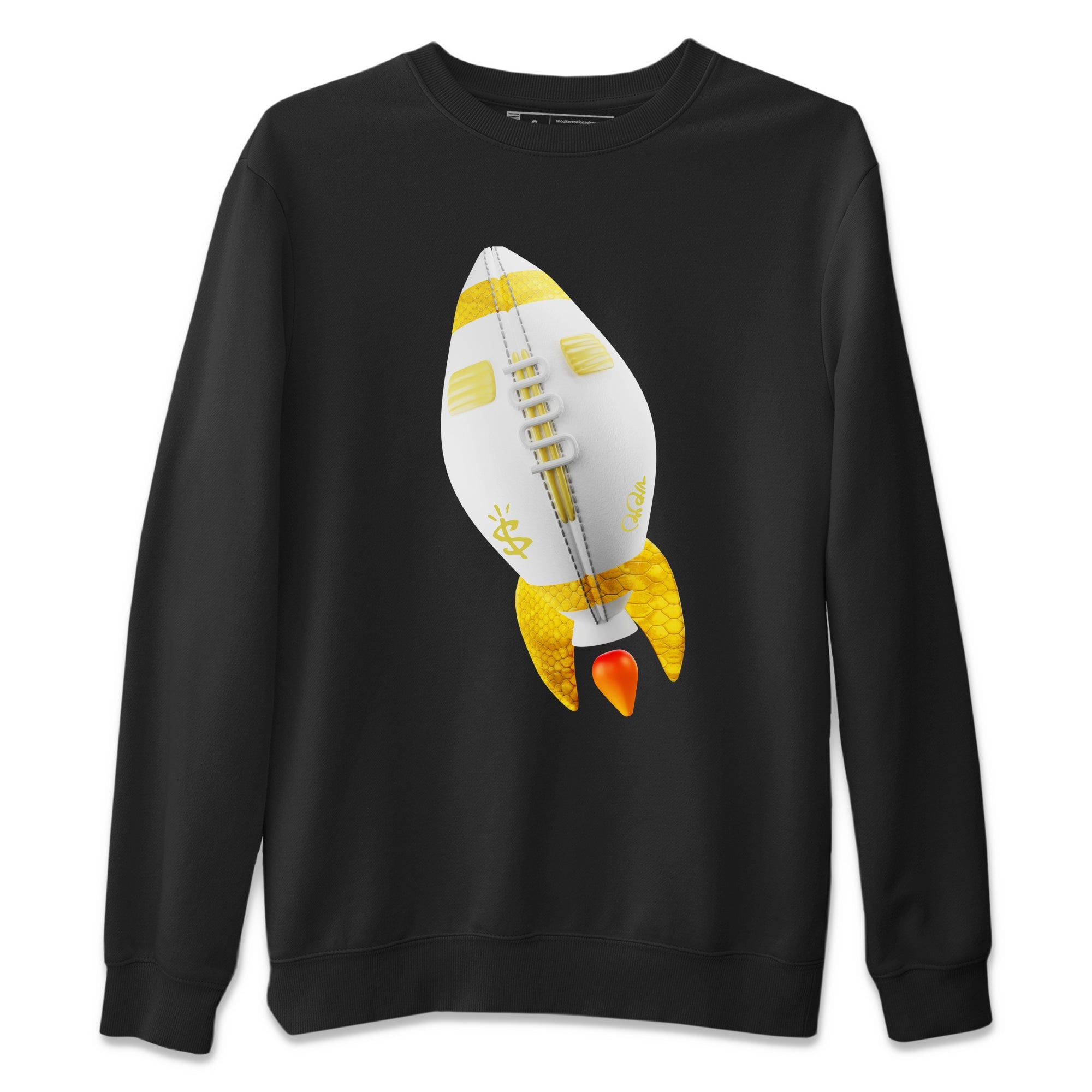 Rugby Rocket Unisex Sweater – Air Jordan 11 Yellow Python, Sneakers Matching Sweater