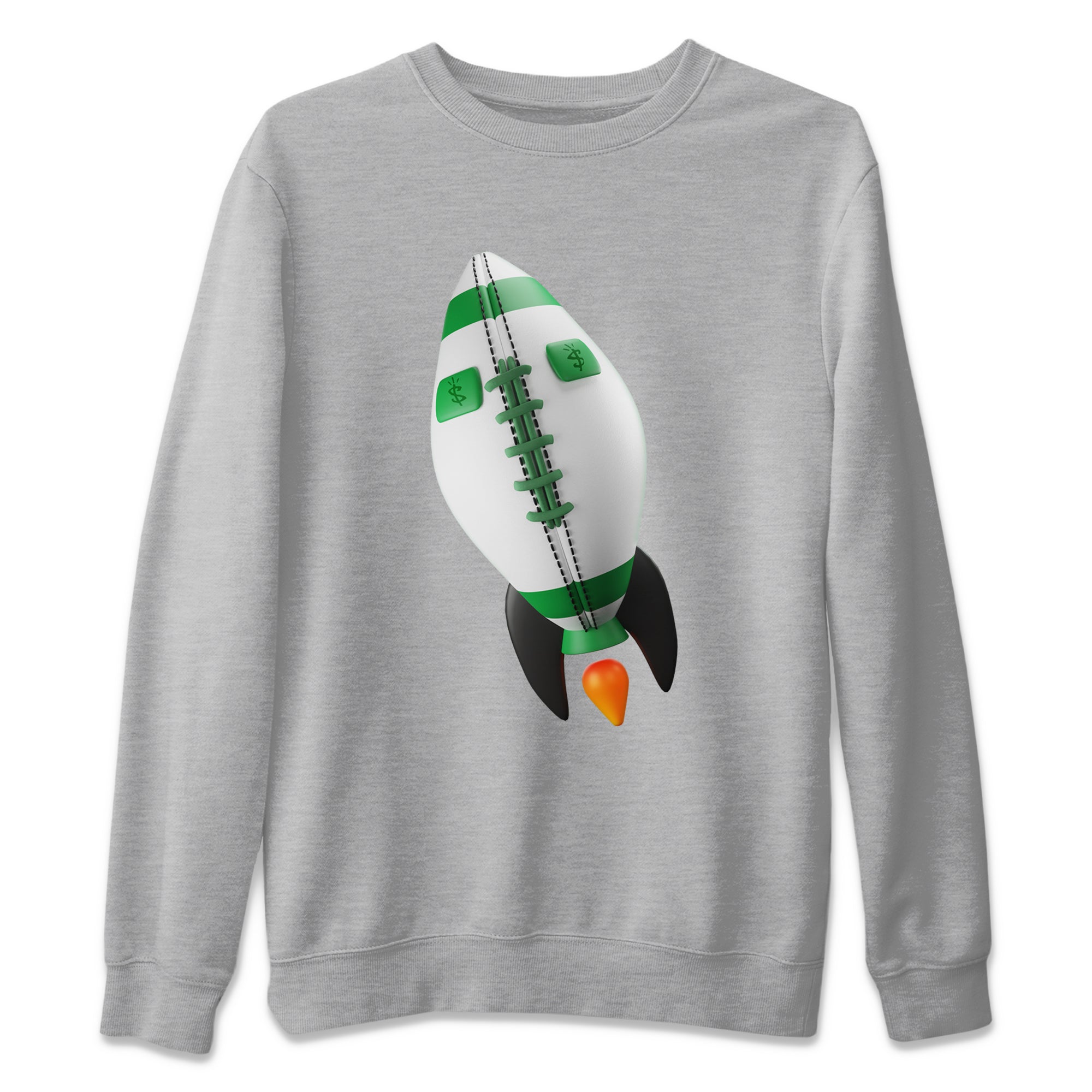 Rugby Rocket Unisex Sweater – Air Jordan 1 Celtics, Sneakers Matching Sweater