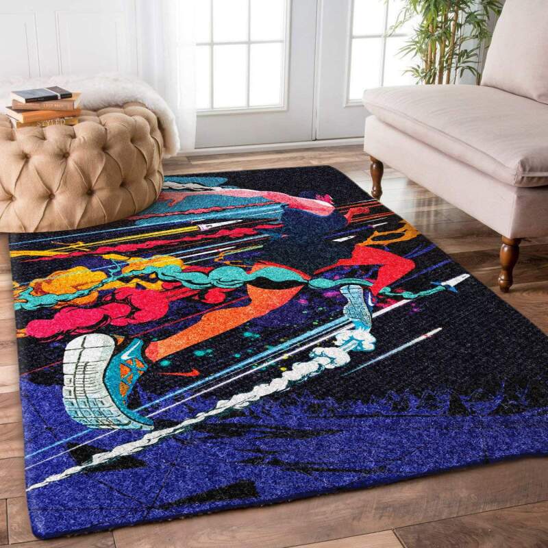 Running Rectangle Rug