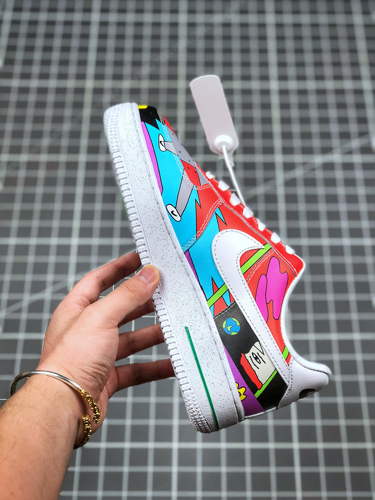 Ruohan Wang x Nike Air Force 1 Low White For Sale