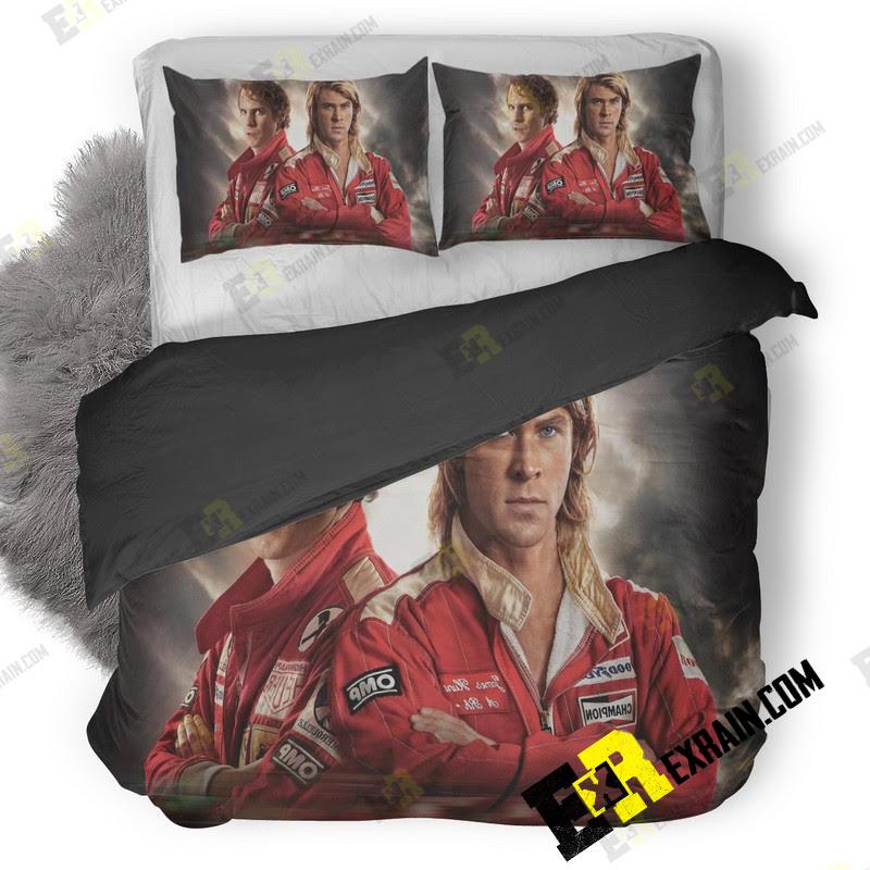 Rush Movie 3D Customized Duvet Cover Bedding Set