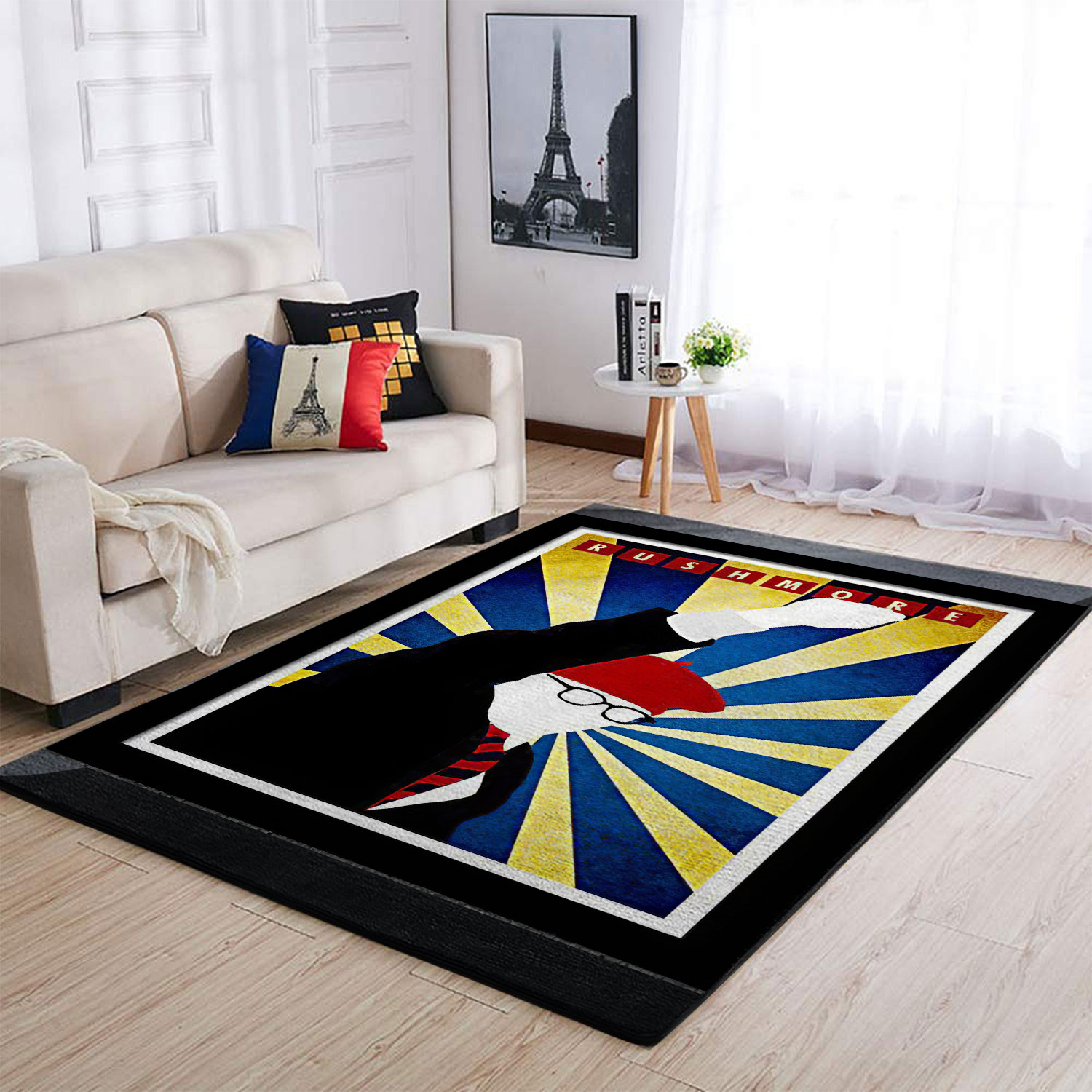 Rushmore Wes Anderson Jason Schwartzman Bill Murray Rectangle Rug