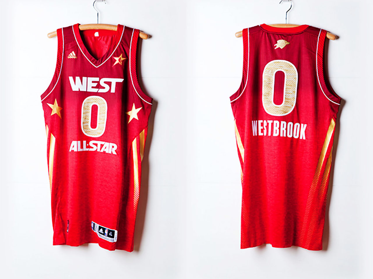 Russell Westbrook Oklahoma City Thunder #0 2011-2012 jersey