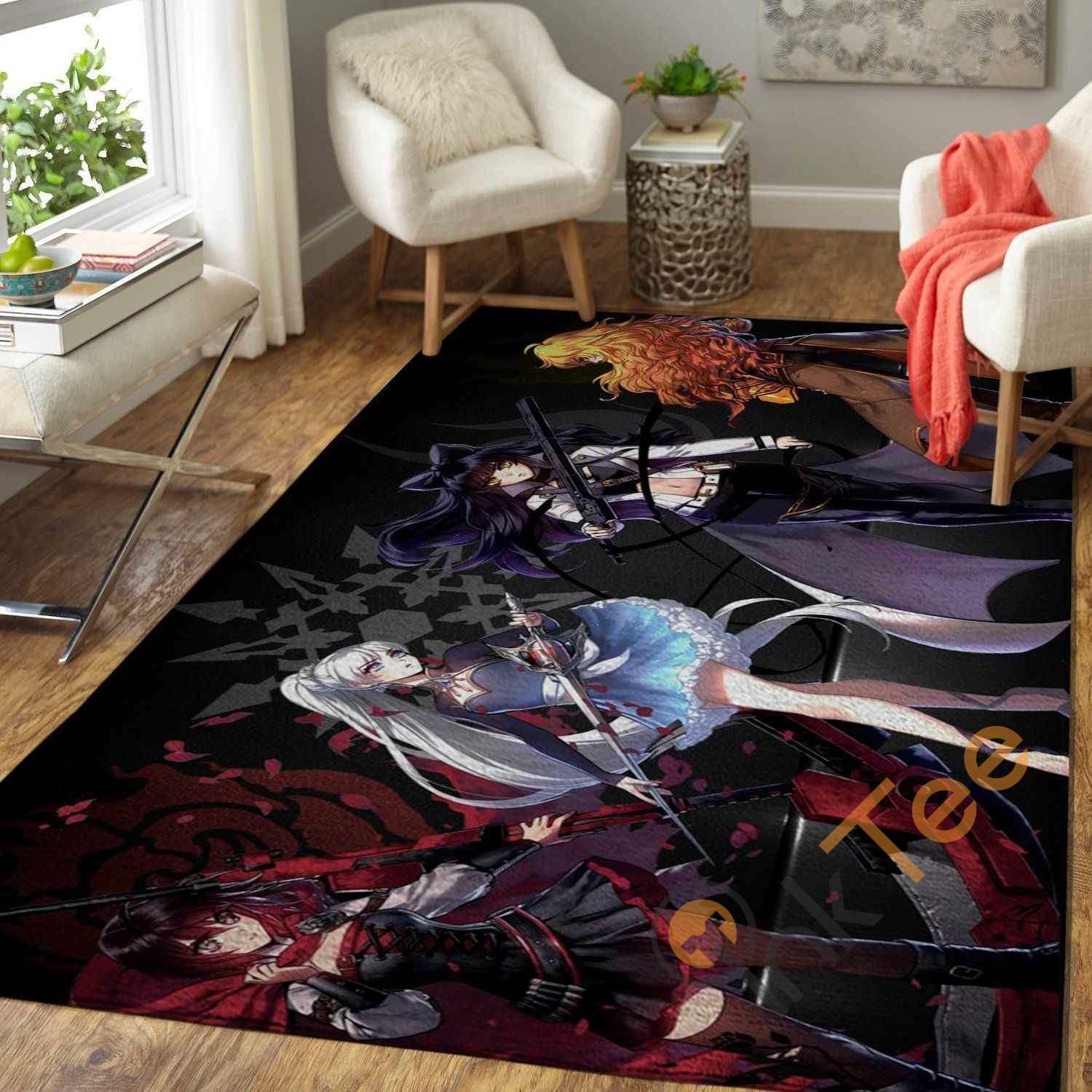 Rwby Area Rectangle Rug