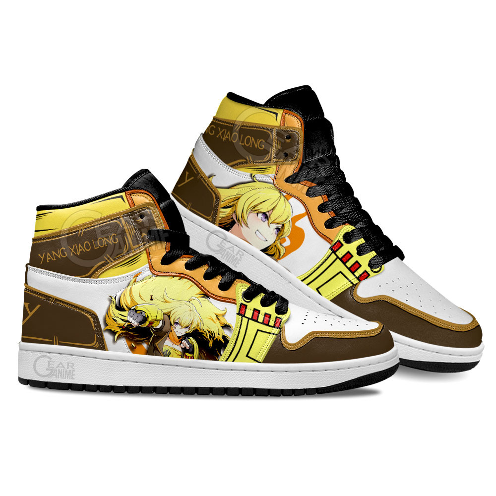 RWBY Yang Xiao Long Shoes For Anime Fans, Air Jordan Hightop
