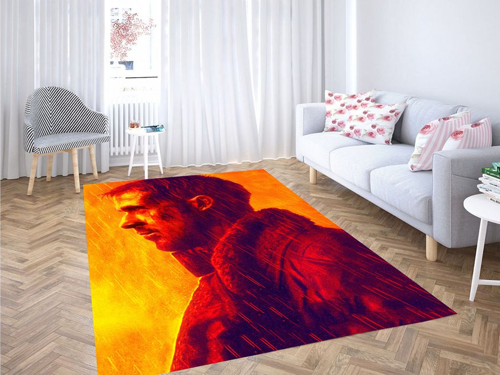 Ryan Gosling Red Light Blade Runner Living Room Modern Carpet Rectangle Rug