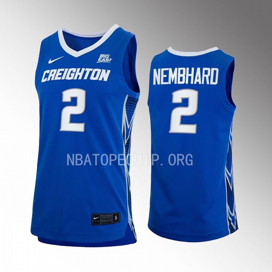 Ryan Nembhard Creighton Bluejays Blue Jersey 2022-23 College