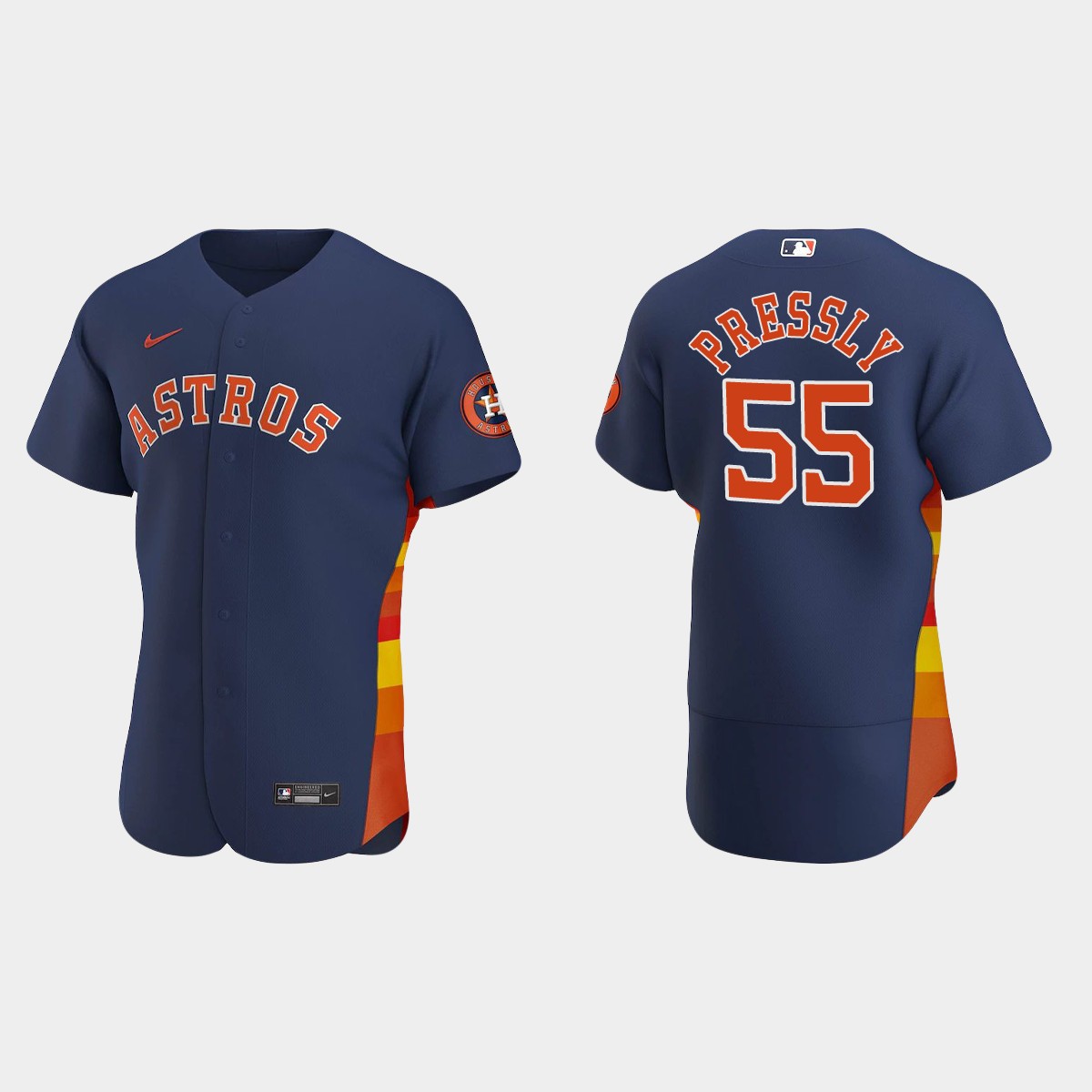 Ryan Pressly Houston Astros Alternate Jersey - Navy
