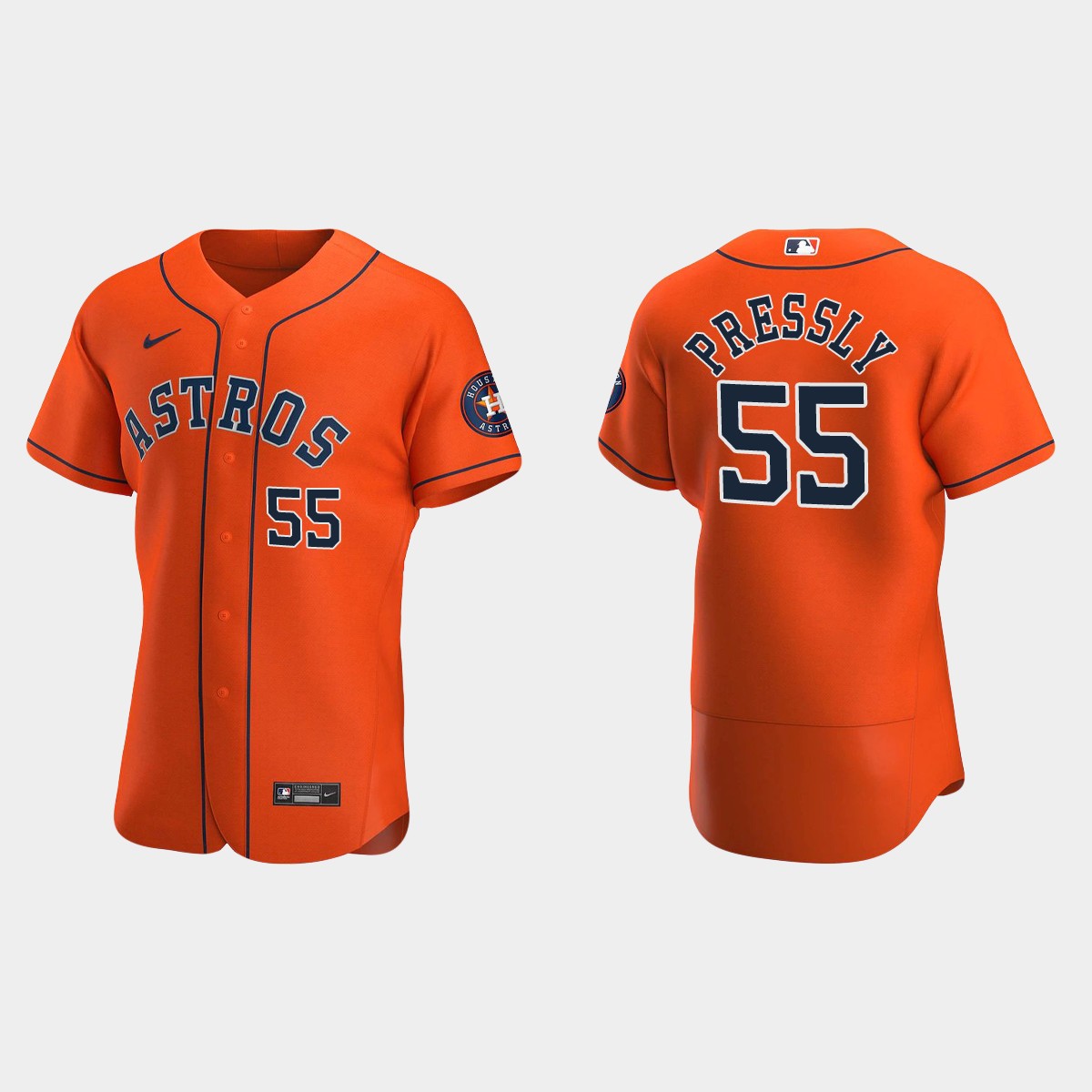 Ryan Pressly Houston Astros Alternate Jersey - Orange