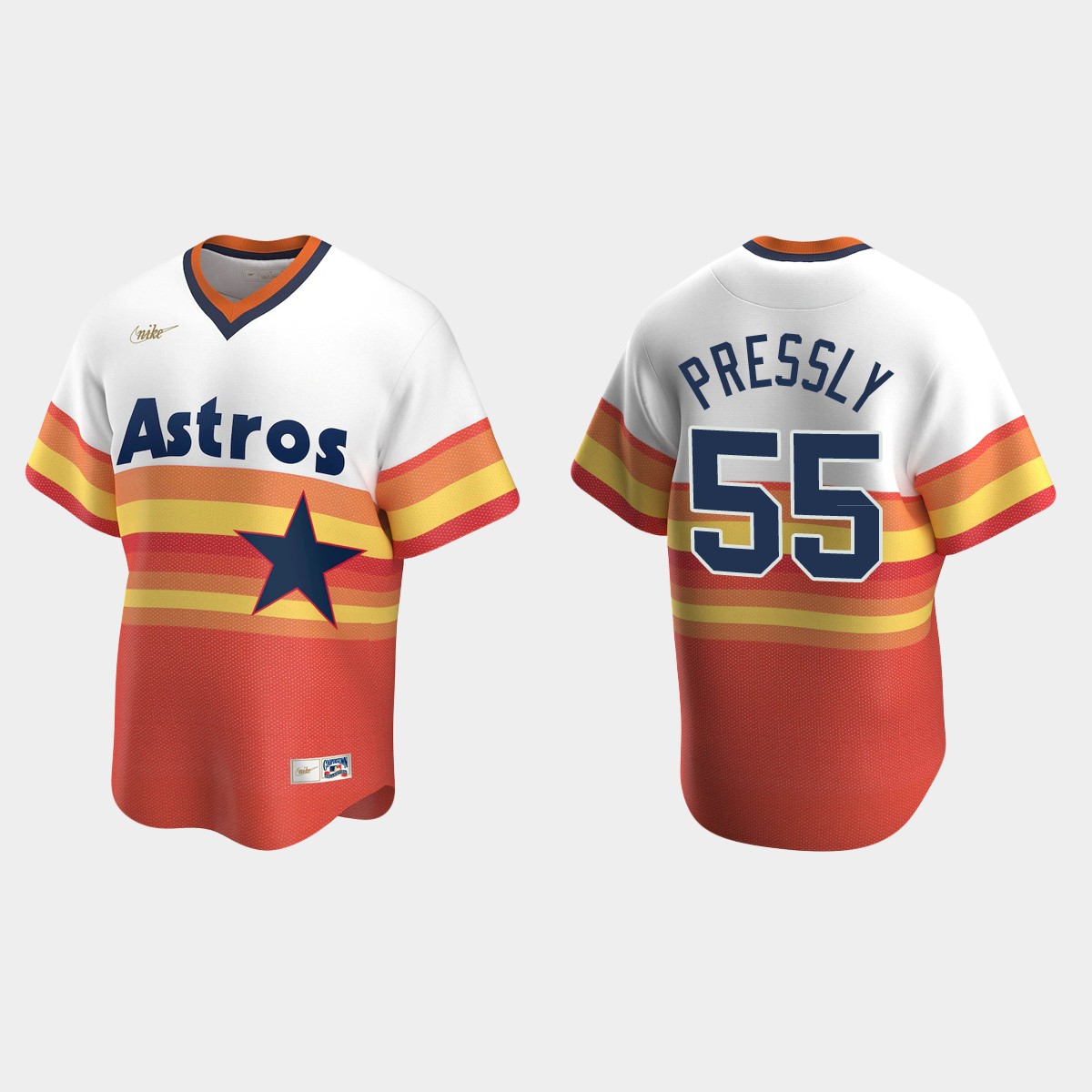 Ryan Pressly Houston Astros Cooperstown Collection Jersey - White