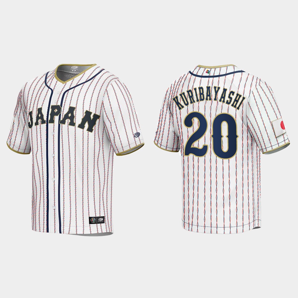 Ryoji Kuribayashi Japan 2023 World Classic Jersey - White