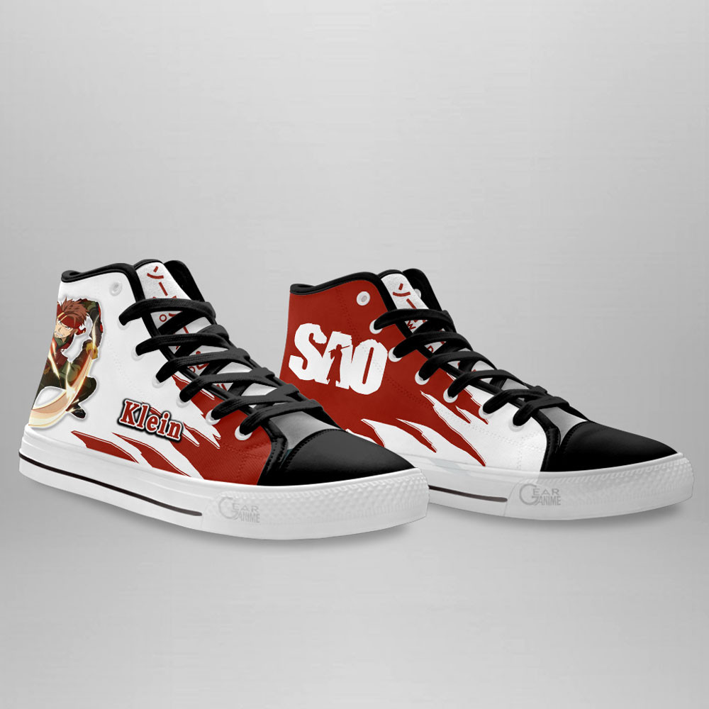 Ryoutarou Tsuboi High Top Shoes Custom Sword Art Online Anime Sneakers