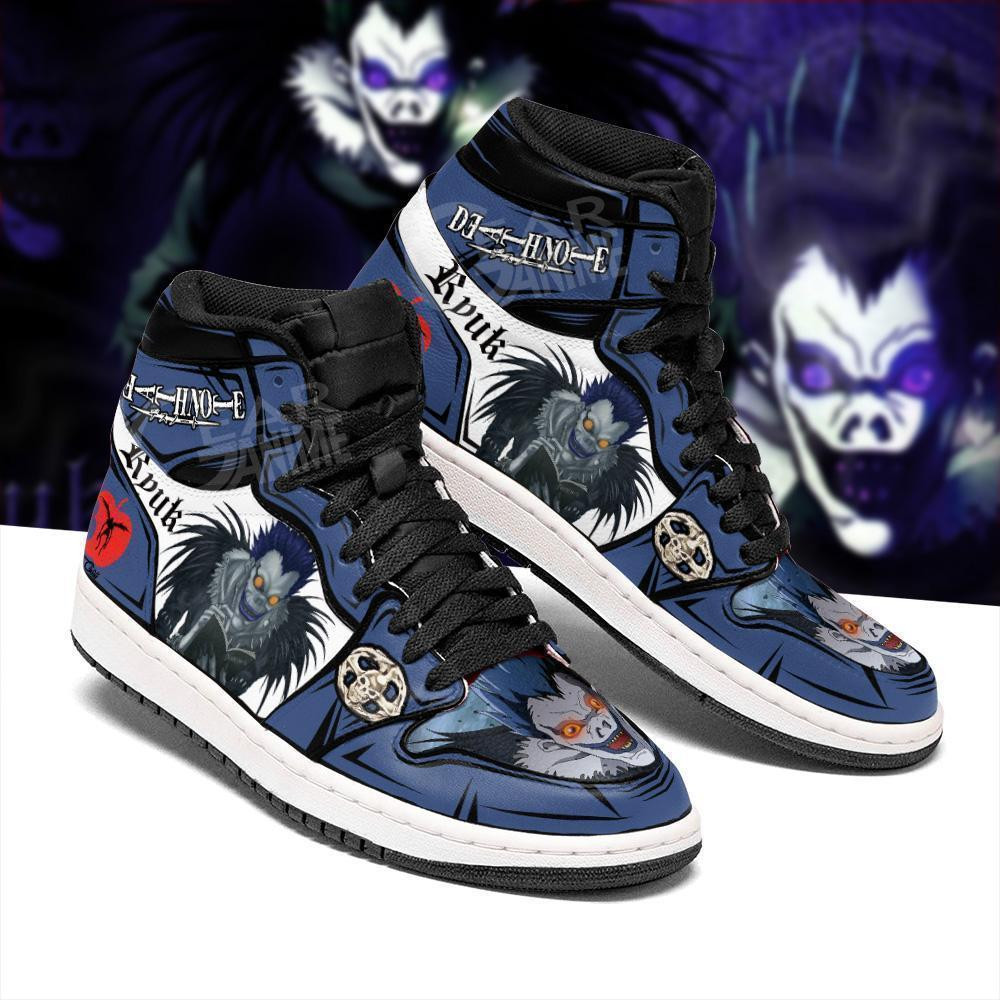 Ryuk JD1s Sneakers Death Note Anime Shoes Fan, Air Jordan Hightop