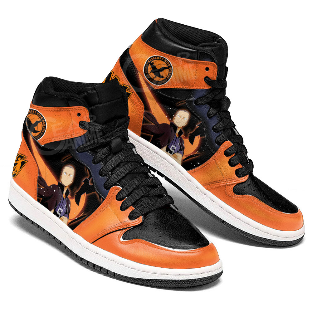 Ryunosuke Tanaka JD1s Sneakers Haikyuu Anime Shoes, Air Jordan Hightop