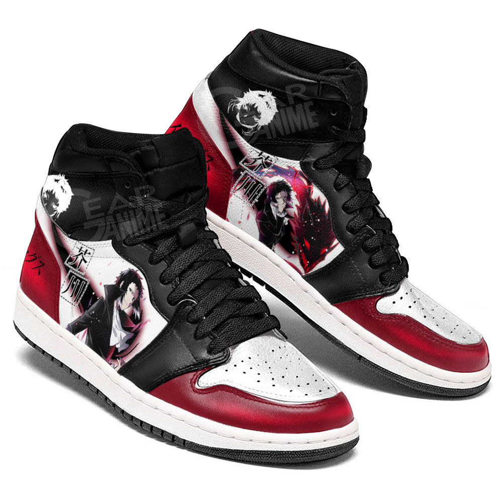 Ryuunosuke Akutagawa JD1s Sneakers Bungo Stray Dogs Anime Shoes, Air Jordan Hightop