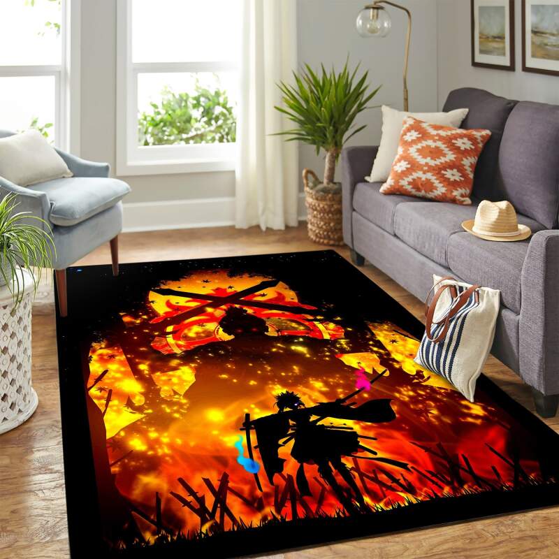 Saber Fategrand Order Carpet Floor Area Rectangle Rug
