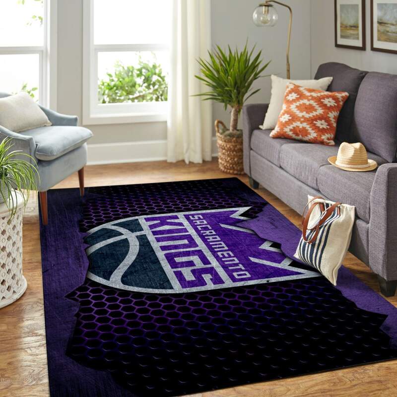 Sacramento Kings Living Room Area Rectangle Rug