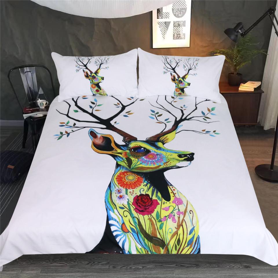 Sacred King By Pixie Cold Art 3D Customized Duvet Cover Bedding Set