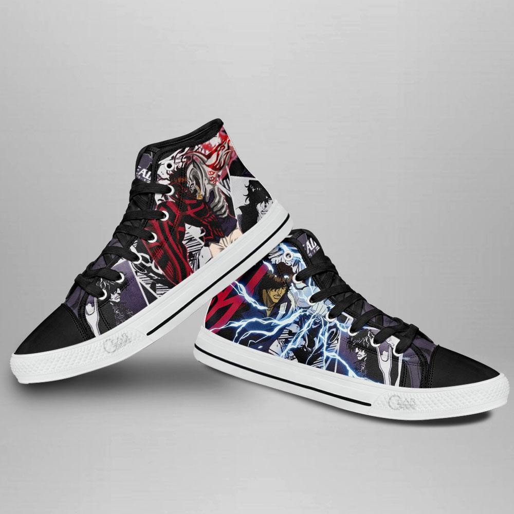 Sado Yasutora High Top Shoes Custom Bleach Anime Sneakers
