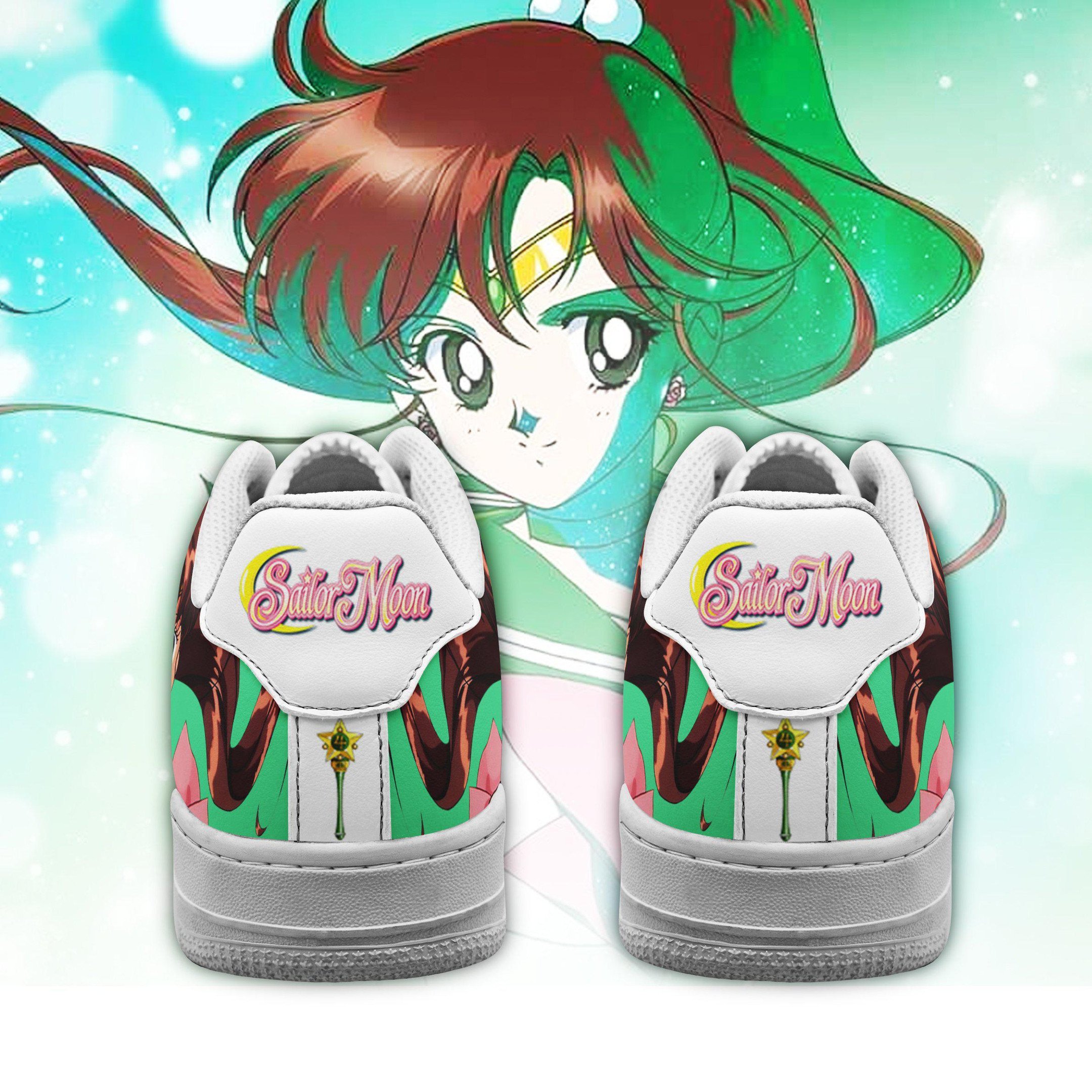 Sailor Jupiter Air Sneakers Custom Anime Sailor Moon Shoes