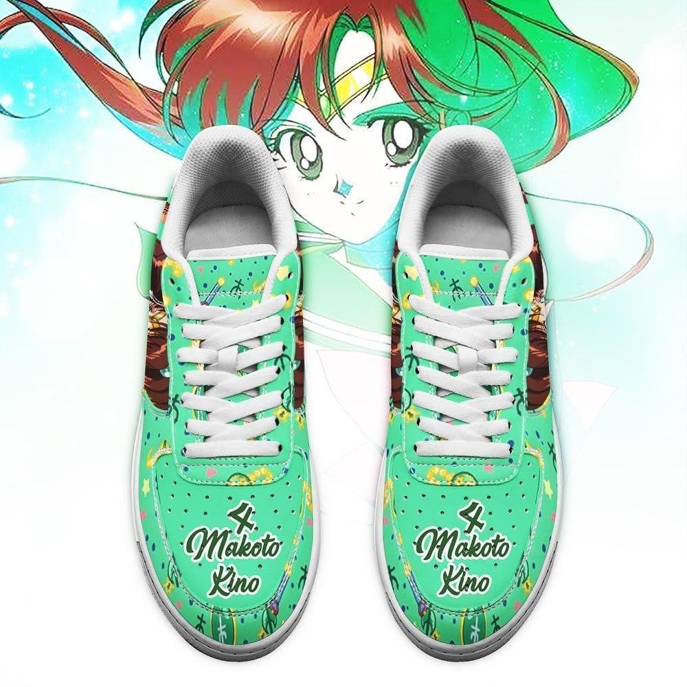 Sailor Jupiter Air Sneakers Custom Anime Sailor Moon Shoes