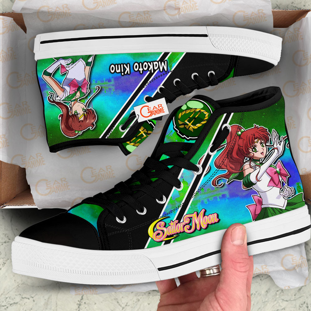 Sailor Jupiter Anime Custom High Top Shoes