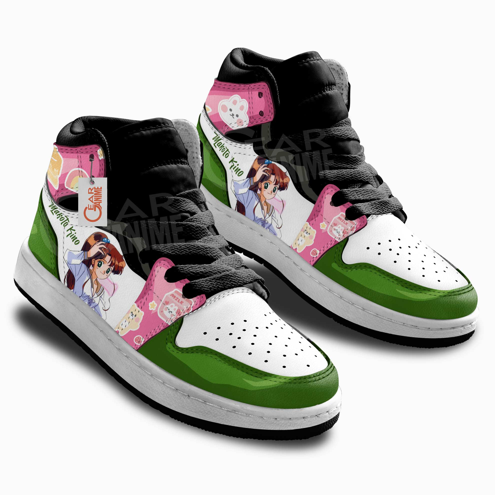 Sailor Jupiter Anime Kids Sneakers Custom Kids Shoes