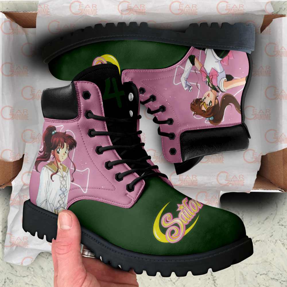 Sailor Jupiter Boots Anime Custom Shoes For Fans