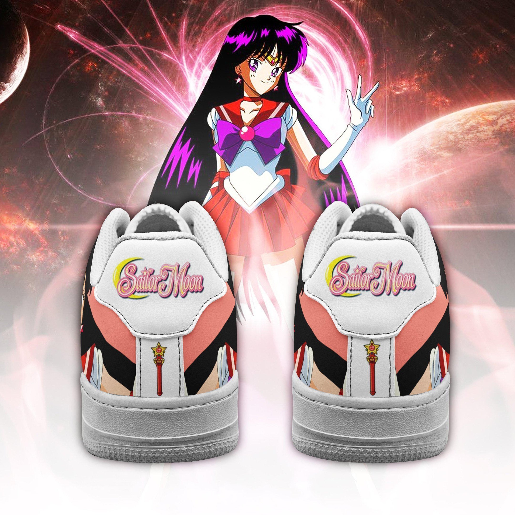 Sailor Mars Air Sneakers Custom Anime Sailor Moon Shoes