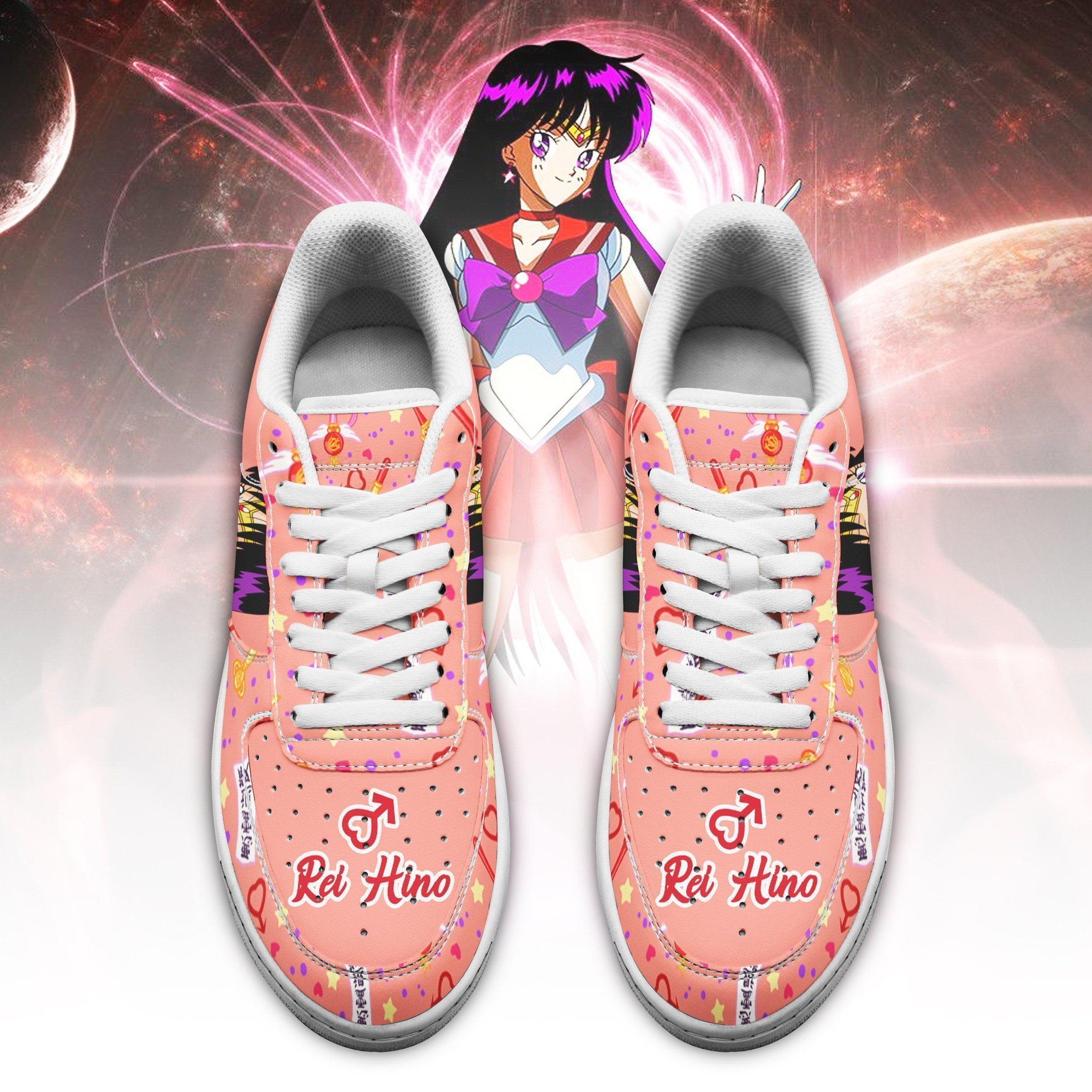 Sailor Mars Air Sneakers Custom Anime Sailor Moon Shoes