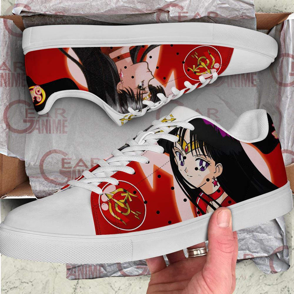 Sailor Mars Skate Shoes Sailor Anime Custom Shoes