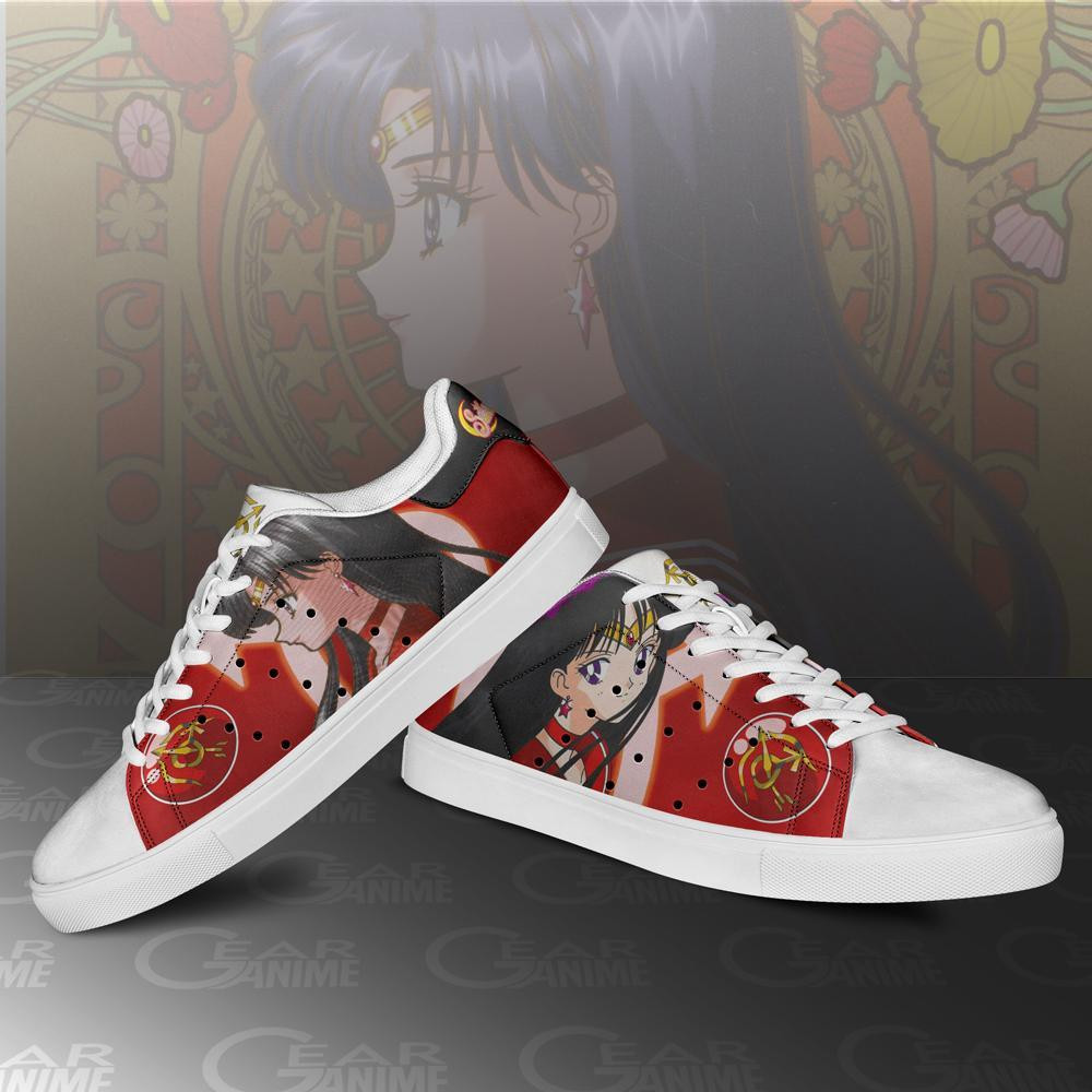 Sailor Mars Skate Shoes Sailor Anime Custom Shoes