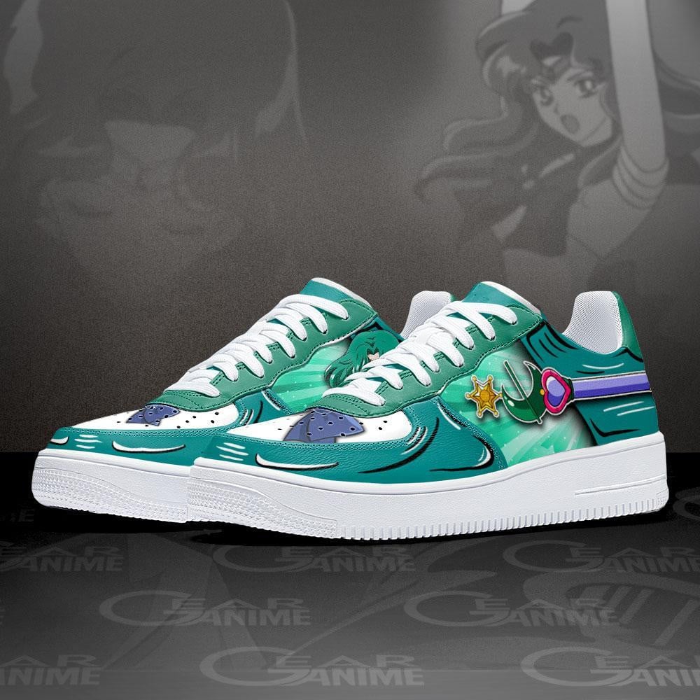 Sailor Neptune Air Sneakers Custom Anime Sailor Shoes