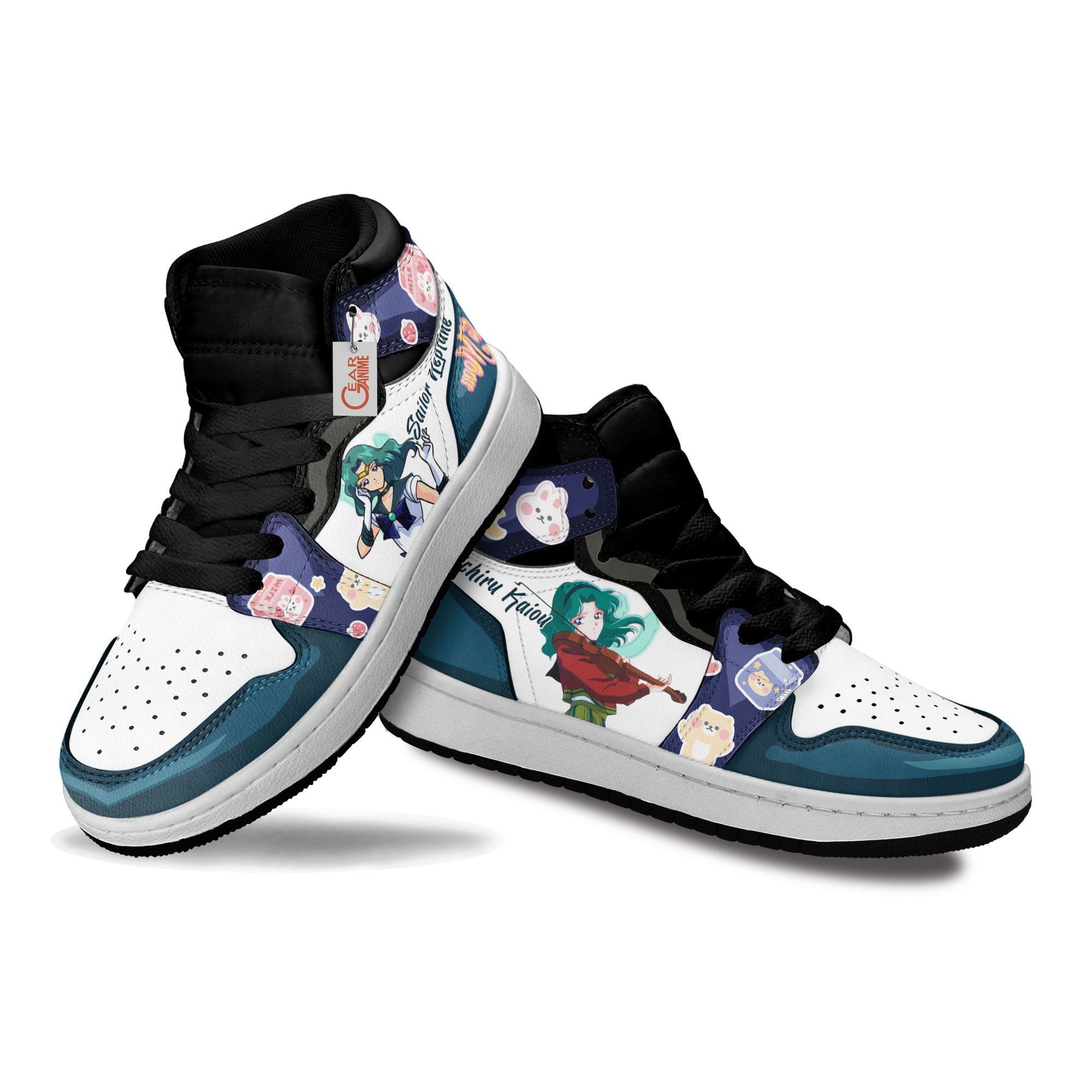 Sailor Neptune Anime Kids Sneakers Custom Kids Shoes