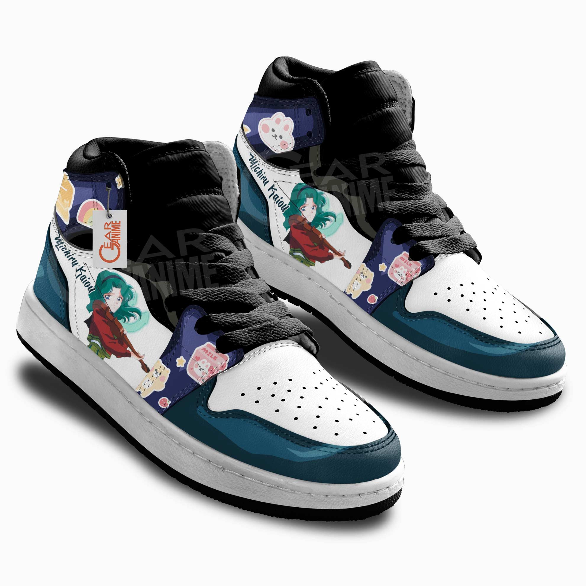 Sailor Neptune Anime Kids Sneakers Custom Kids Shoes