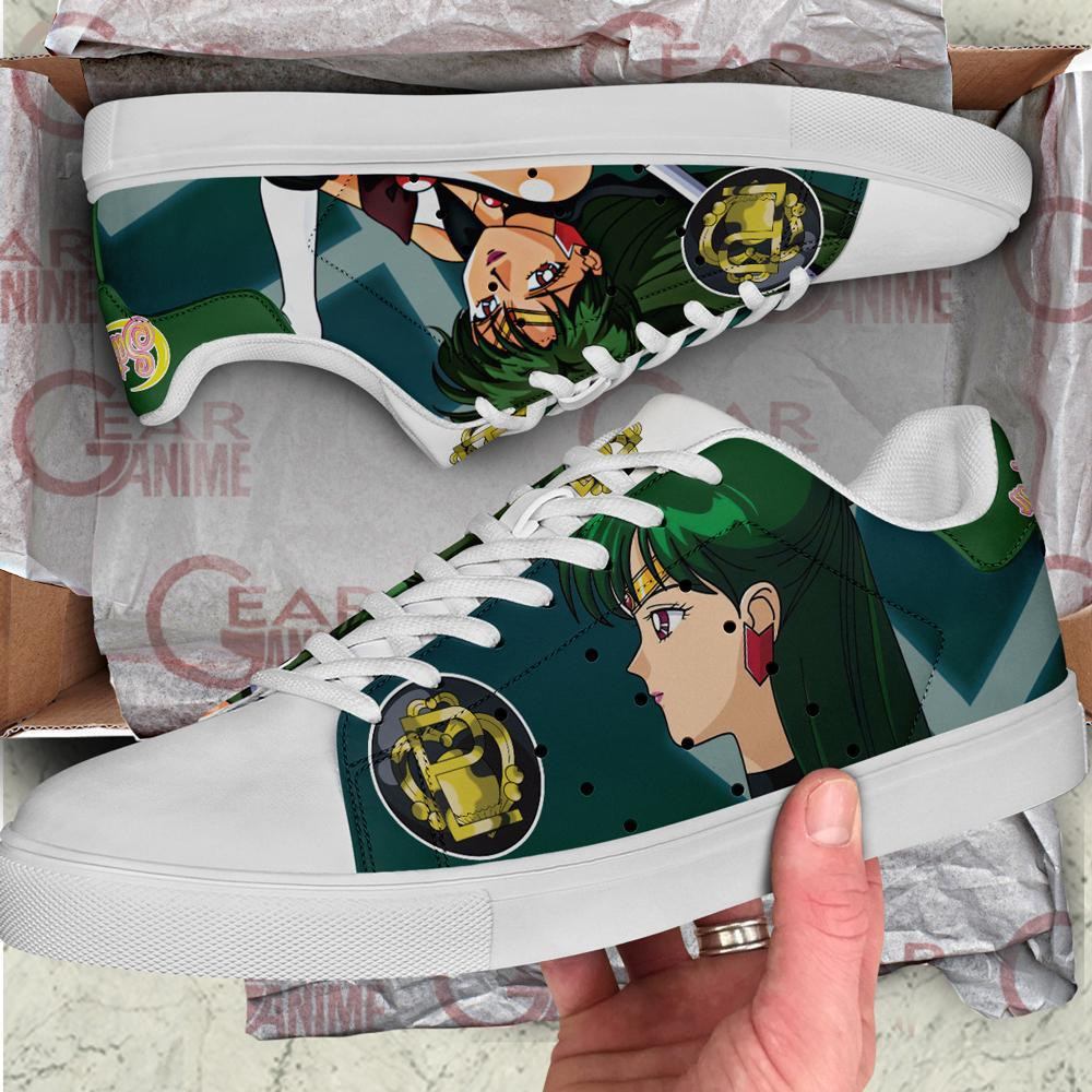Sailor Pluto Skate Shoes Sailor Moon Anime Custom Shoes
