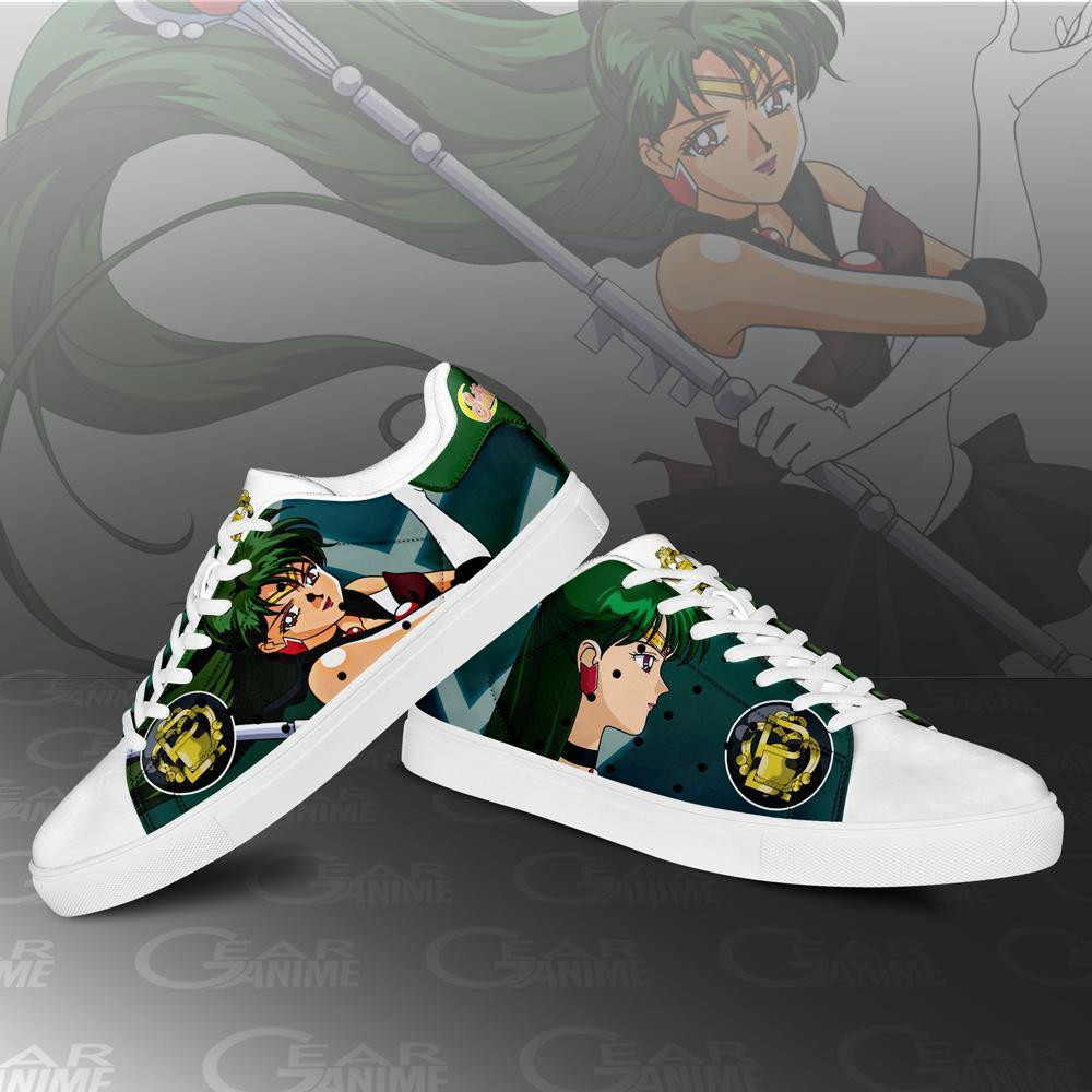 Sailor Pluto Skate Shoes Sailor Moon Anime Custom Shoes