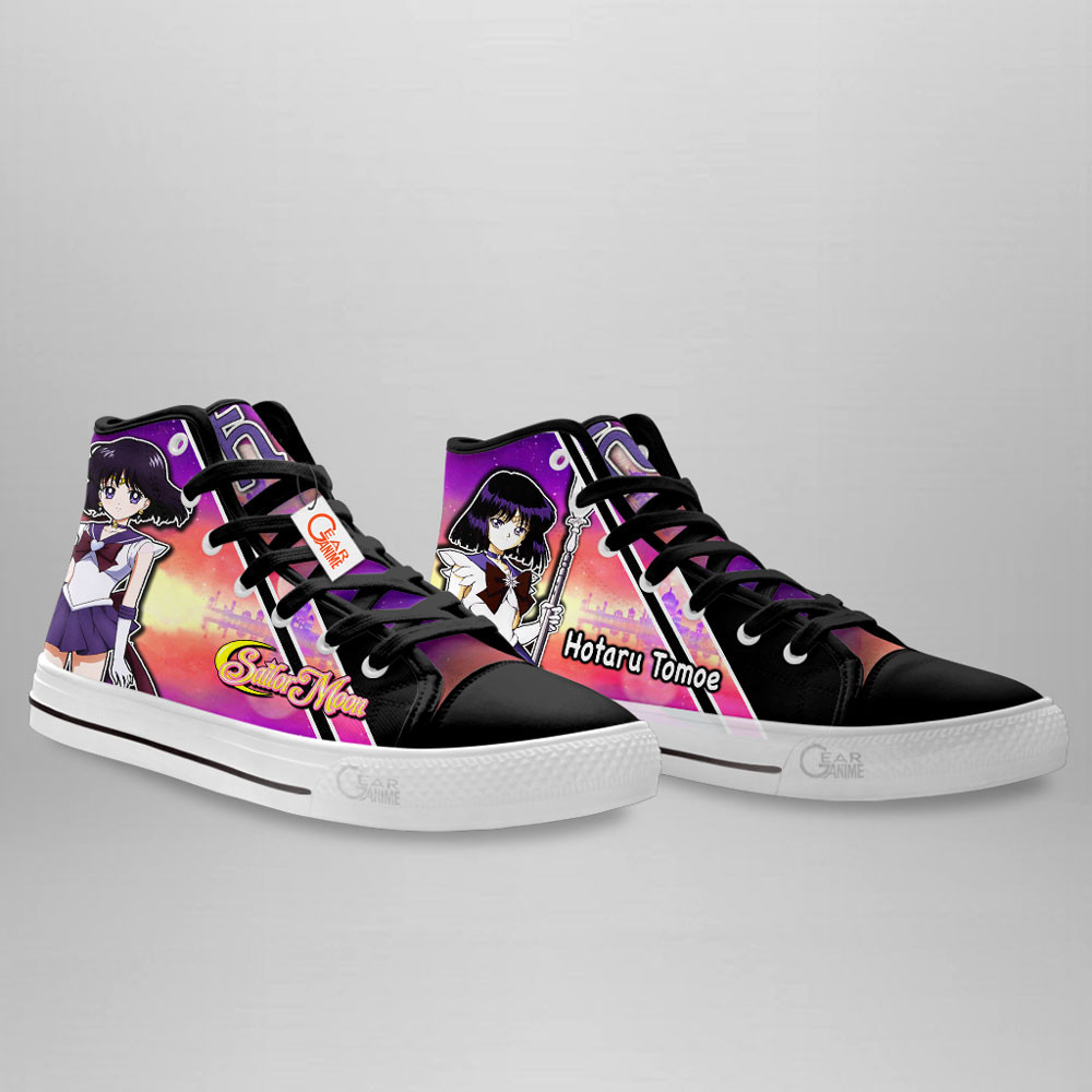 Sailor Saturn Anime Custom High Top Shoes