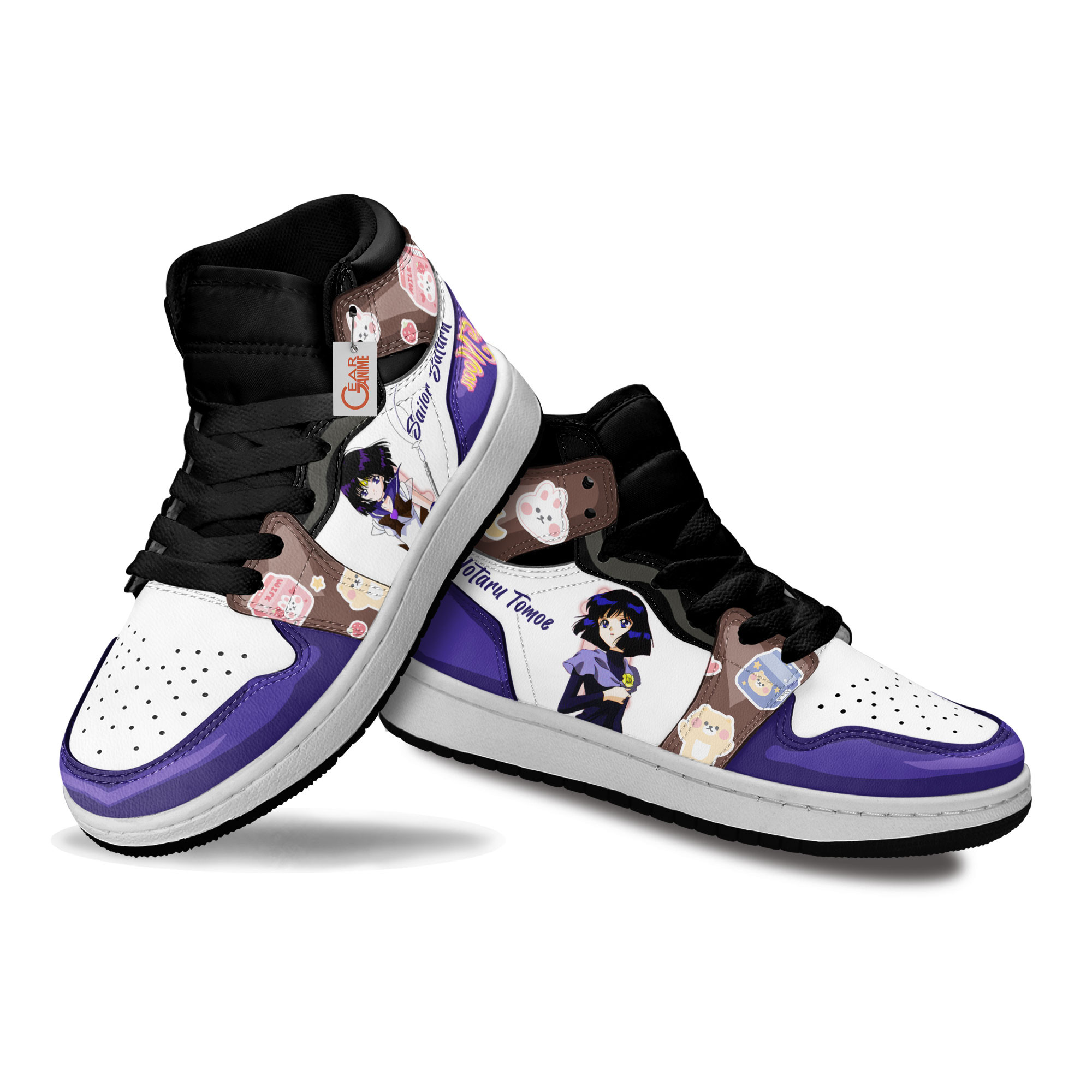 Sailor Saturn Anime Kids Sneakers Custom Kids Shoes