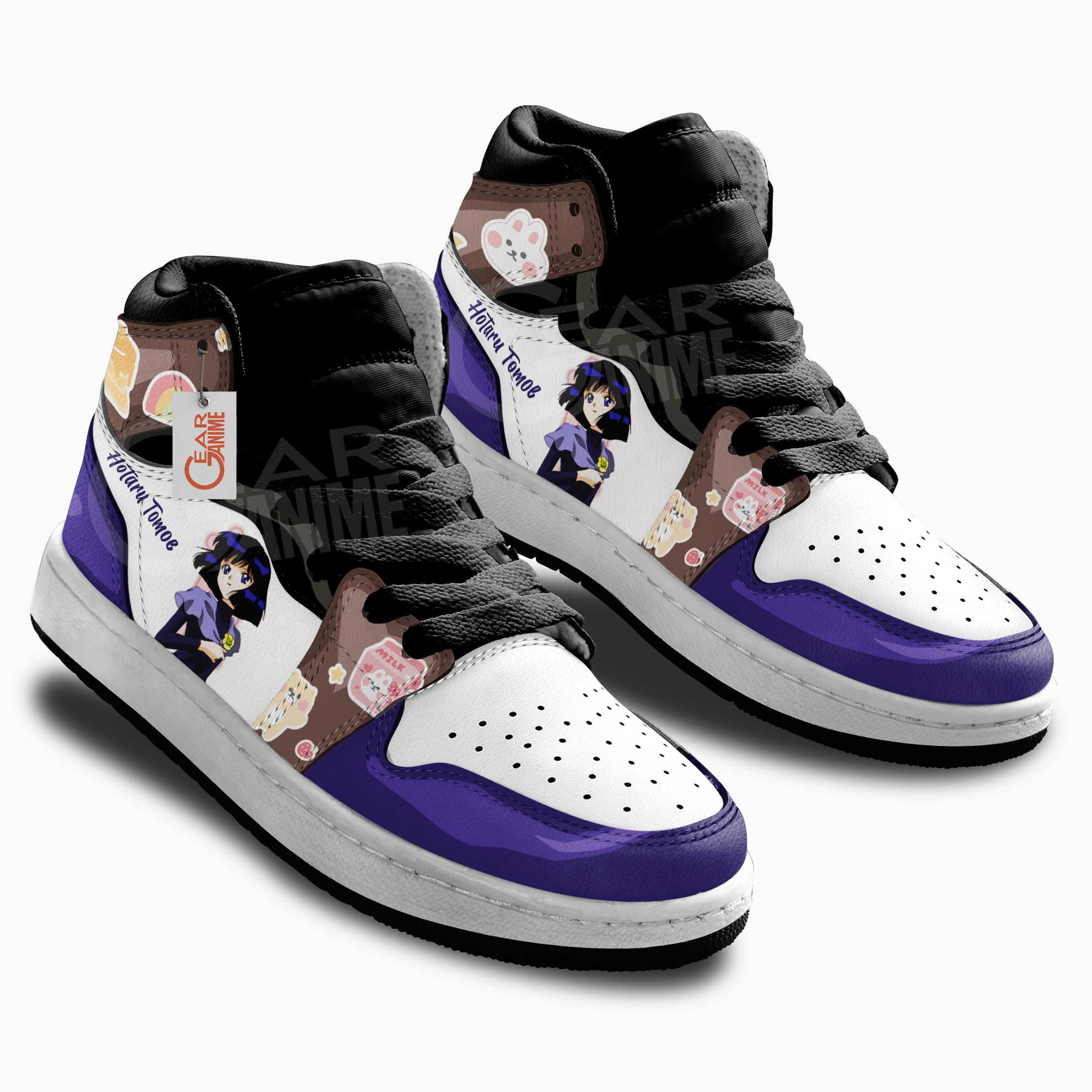 Sailor Saturn Anime Kids Sneakers Custom Kids Shoes