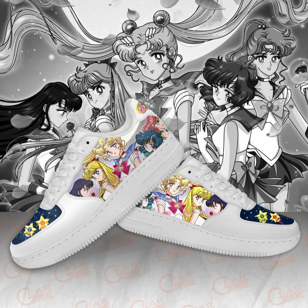 Sailor Team Shoes Custom Sailor Anime Sneakers