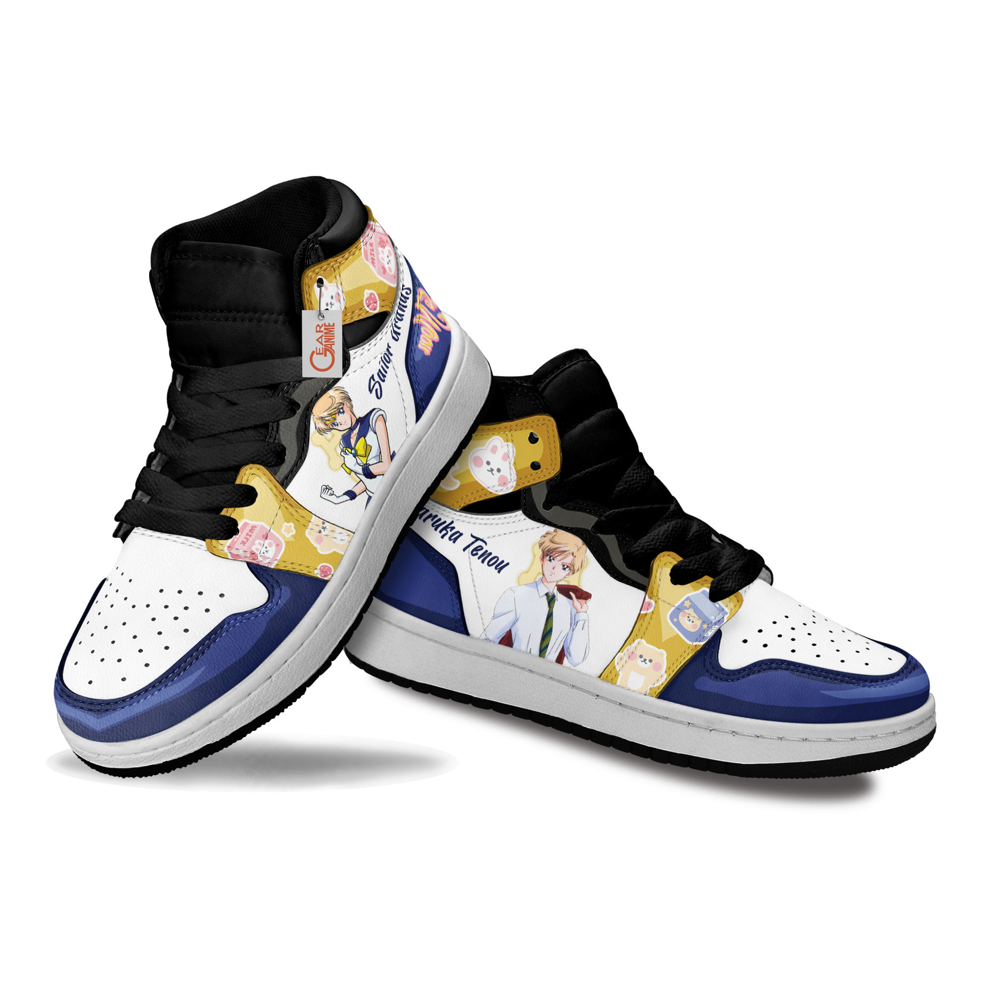 Sailor Uranus Anime Kids Sneakers Custom Kids Shoes